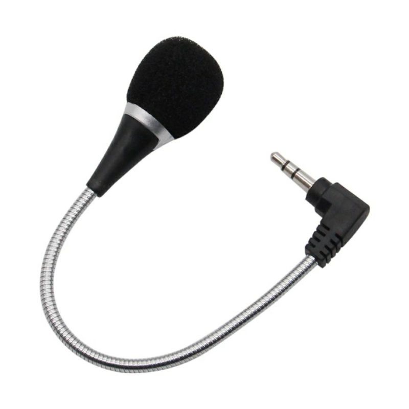 Microfone Flexível Profissional P2 Para PC, Notebook, Headset
