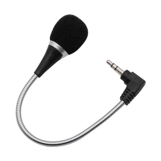 Microfone Flexível Profissional P2 Para PC, Notebook, Headset