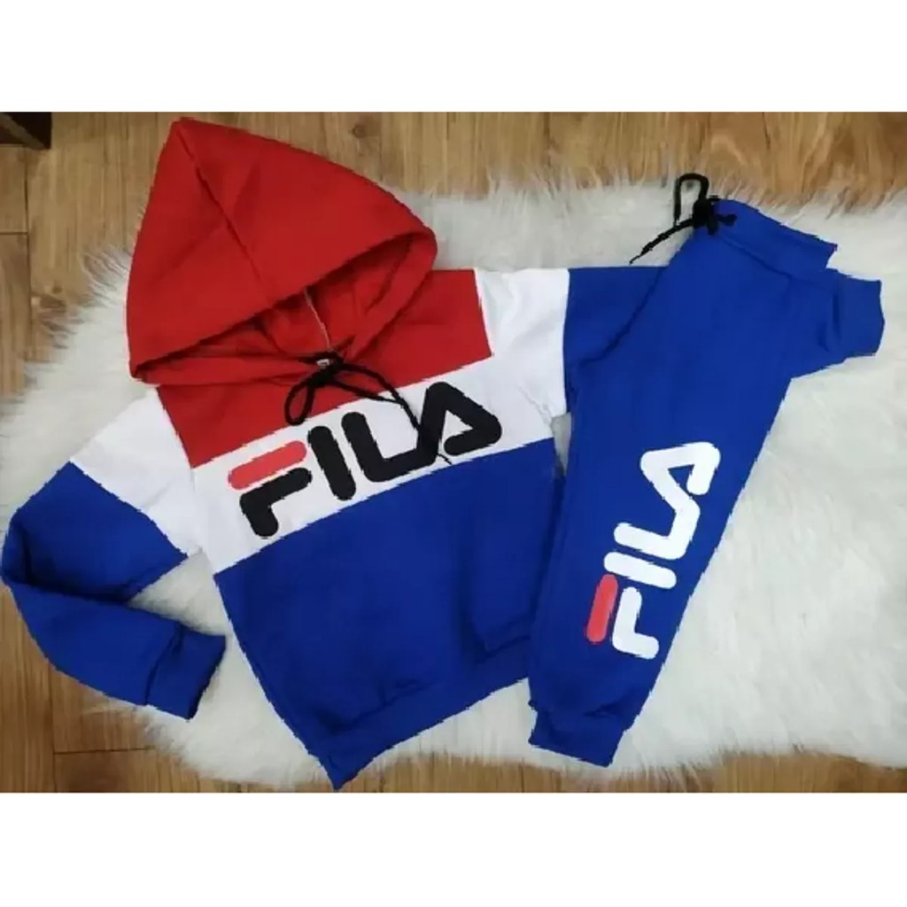 Conjunto de moletom cheap infantil fila