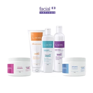 kit Limpeza de Pele Lakma 5 itens