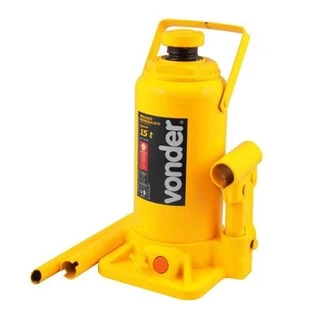 Macaco Hidráulico 15 Toneladas Tipo Garrafa Vonder Portátil Elevação Carga 15T em Oferta na Shopee