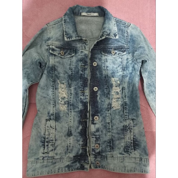 Jaqueta jeans best sale codigo girl