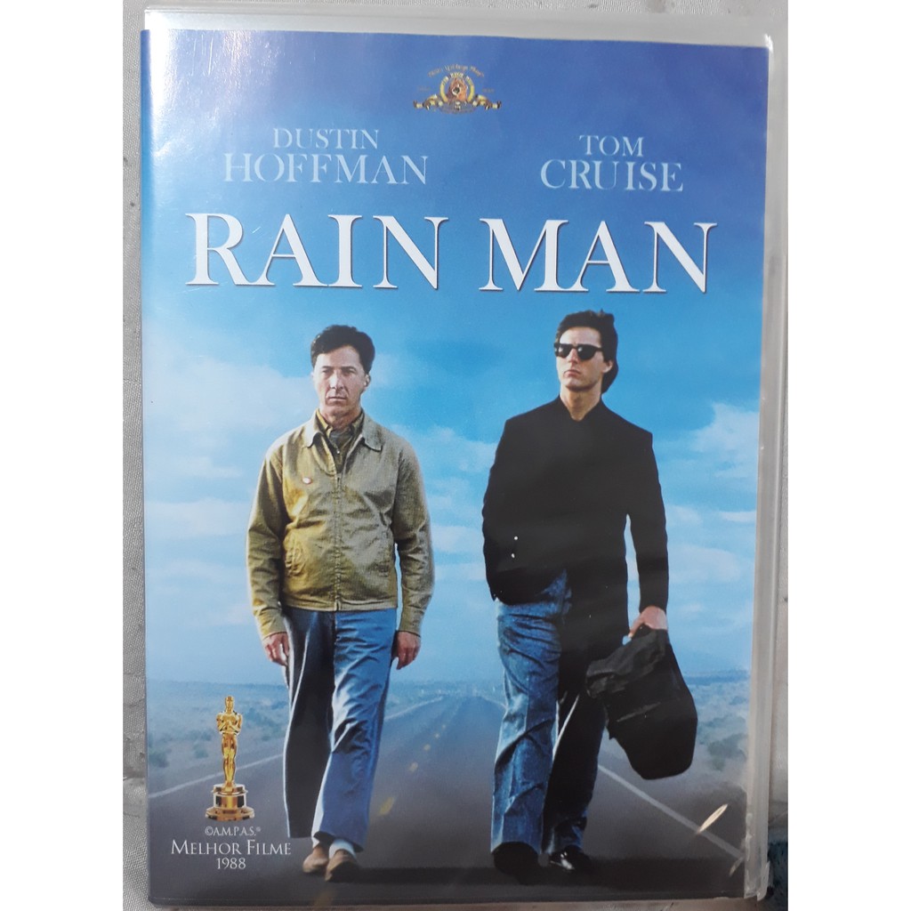 dvd filme RAIN MAN vencedor do Oscar - original raro em ótimo estado