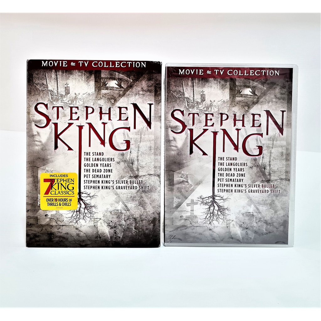 DVD Stephen King Movie TV Collection 9 DVDs Lacrado Importado