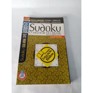 Coquetel - sudoku - facil/medio/dificil - LV.130 em Promoção na Americanas