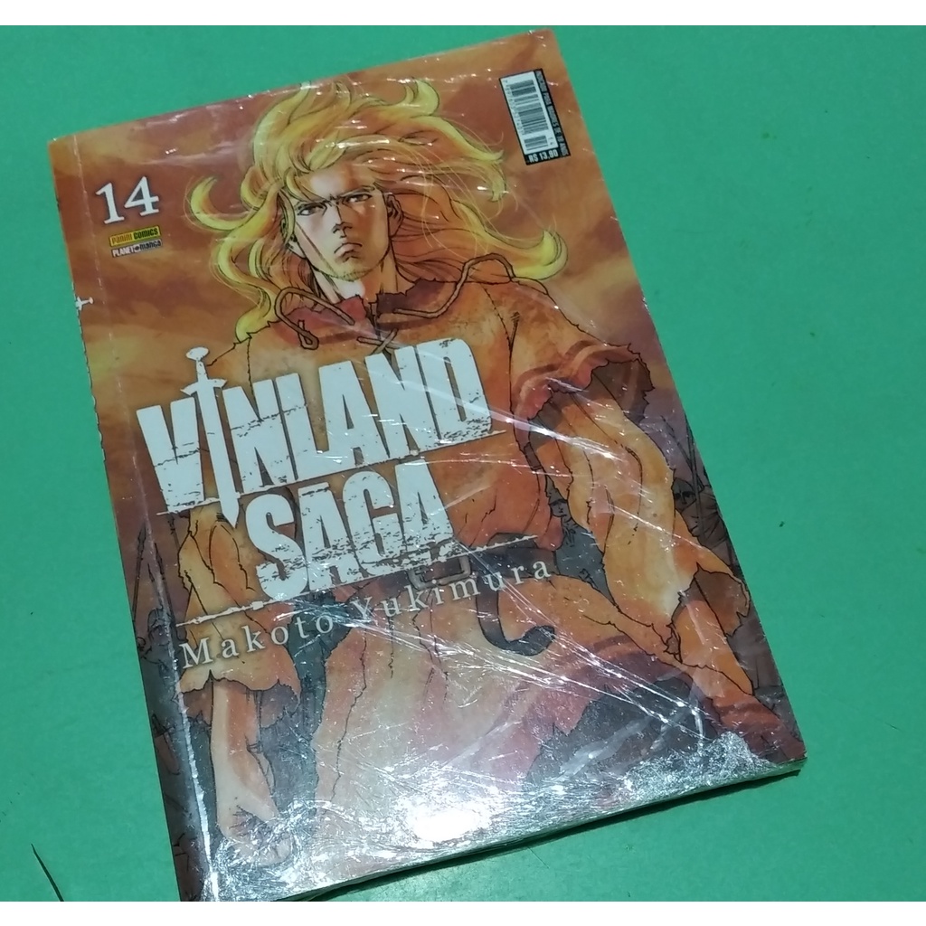 Vinland Saga Mangá Volume 14 Capa Comum Shopee Brasil