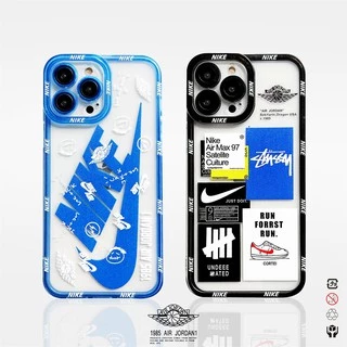 Marca Da Moda Sapatos Esportivos AJ OFF WHITE Soft IPhone CASING Square Phone Case 13 12 11 Pro Max X Xs XR 8 7 Plus Capa Traseira Macia À Prova De Choque TPU