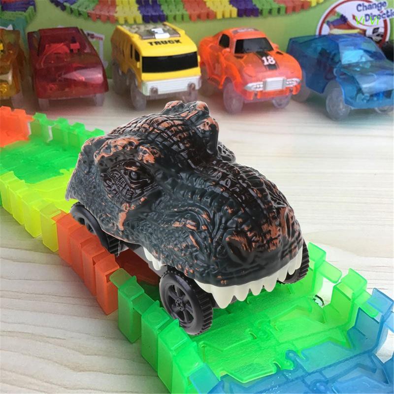 Carro de corrida piscando criativo para crianças Brinquedo de