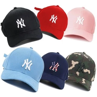 Bone NY New York Aba Curva Trucker Feminino e Masculino Preto Rosa Marrom