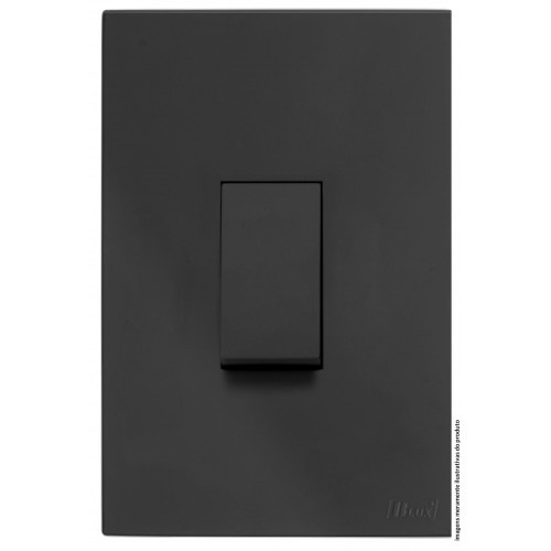 INT. SIMPLES VERTICAL 4X2- RECTA GRAFITE SATIN FOSCO