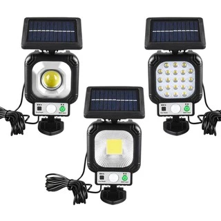 9666b Luz Solar PIR Sensor De Movimento De Jardim Parede Exterior Interior À Prova D'água