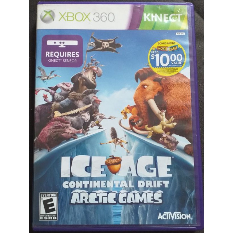 Ice Age Continental Drift Xbox 360 Original, Jogo de Videogame Xbox 360  Kinect Usado 92086280