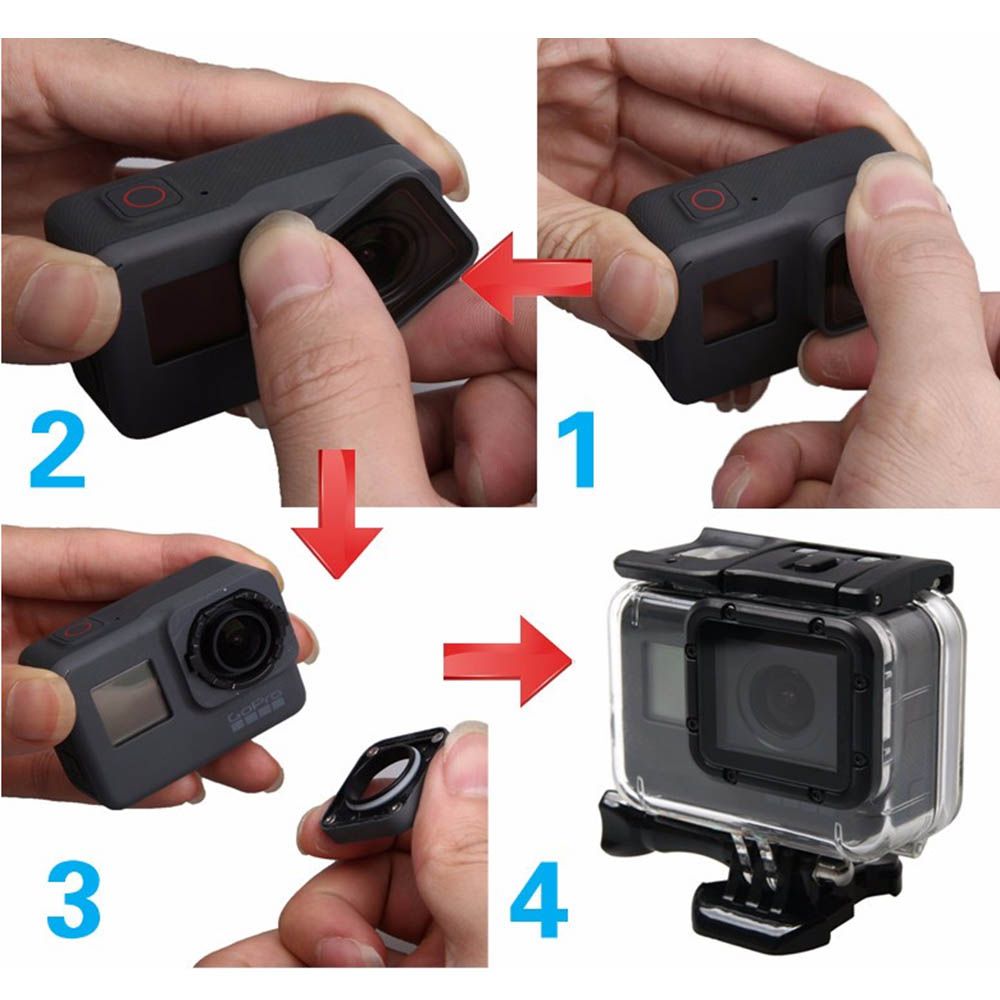 thumbnail image 2 of QKOO Macro Lens For GoPro Hero 7 Black/Hero (2018)/Hero 6 2 of 9