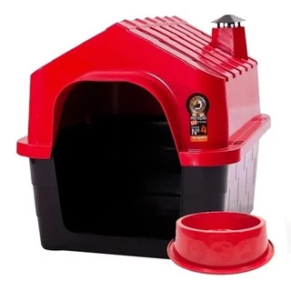 Casa Para Cachorro Casinha Cães Plástico N°4 Durapets