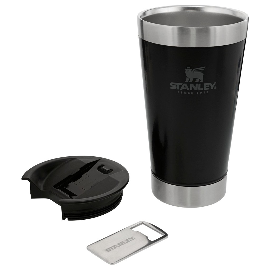 Copo Stanley Original Preto 473 ml PersonalizadoBRASASHOP