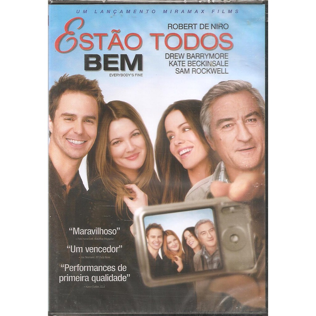 DVD ESTAO TODOS BEM ROBERT DE NIRO DREW BARRIMORE KATE