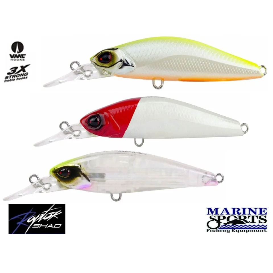 Rapture Ash Artificiali da Pesca Spinning Power Shad 20 PZ