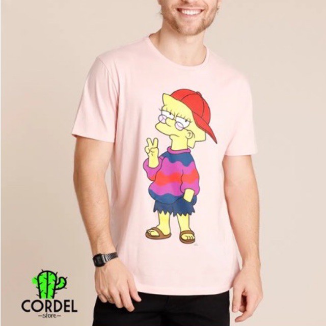 Camisetas discount lisa simpson