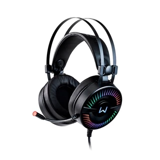 Headset Gamer PC Warrior Flamma Stereo Led Rgb Usb