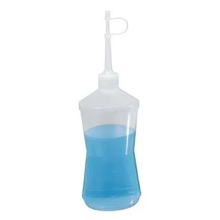Kit com 4 Almotolias Transparente Bico Reto ou Bico Curvo Frasco com tamanho de 60 ml a 500ml