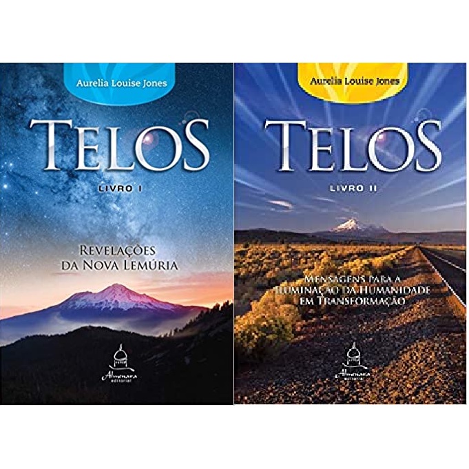 KIT 2 LIVROS Telos Livro Um - Revelações da Nova Lemúria + Telos Livro ...