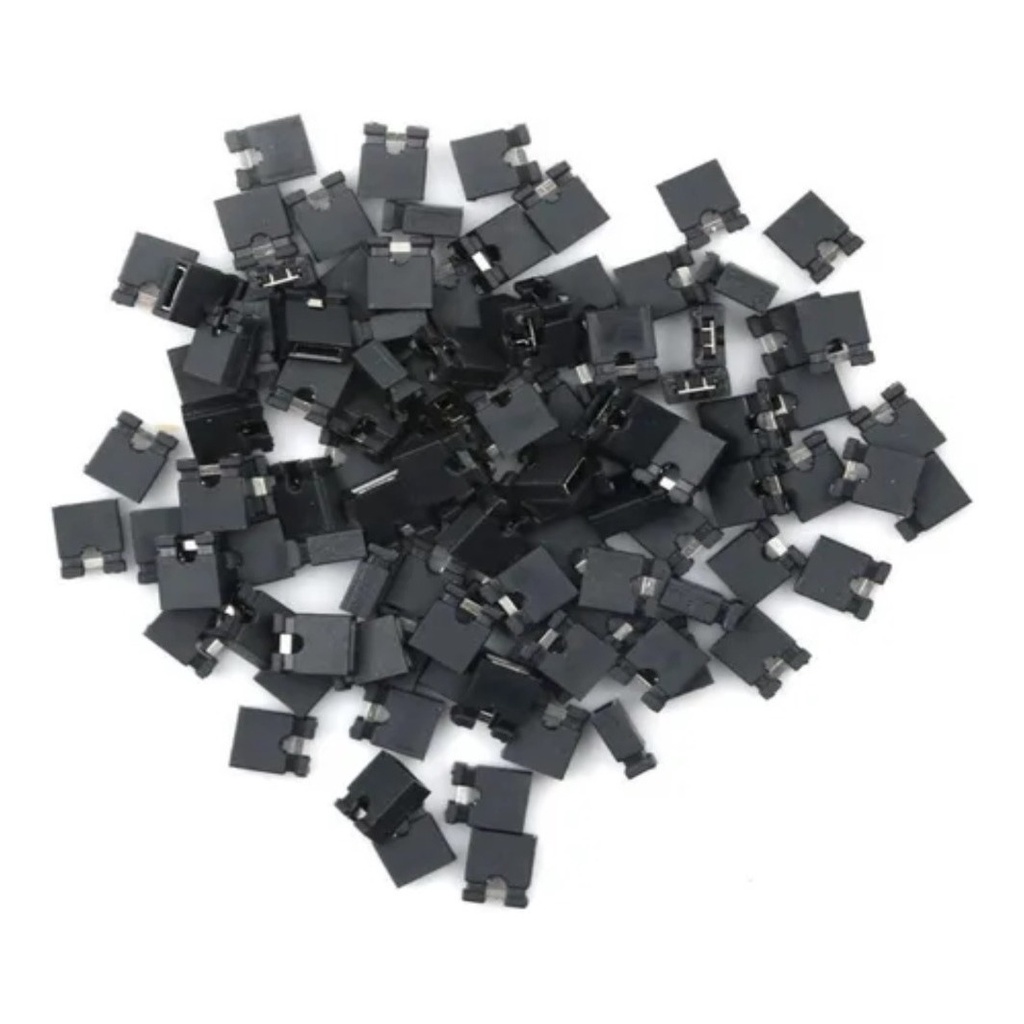 Lot De 50 Mini Jumpers Micro 2.54mm Pour Arduino Et Projets Électroniques