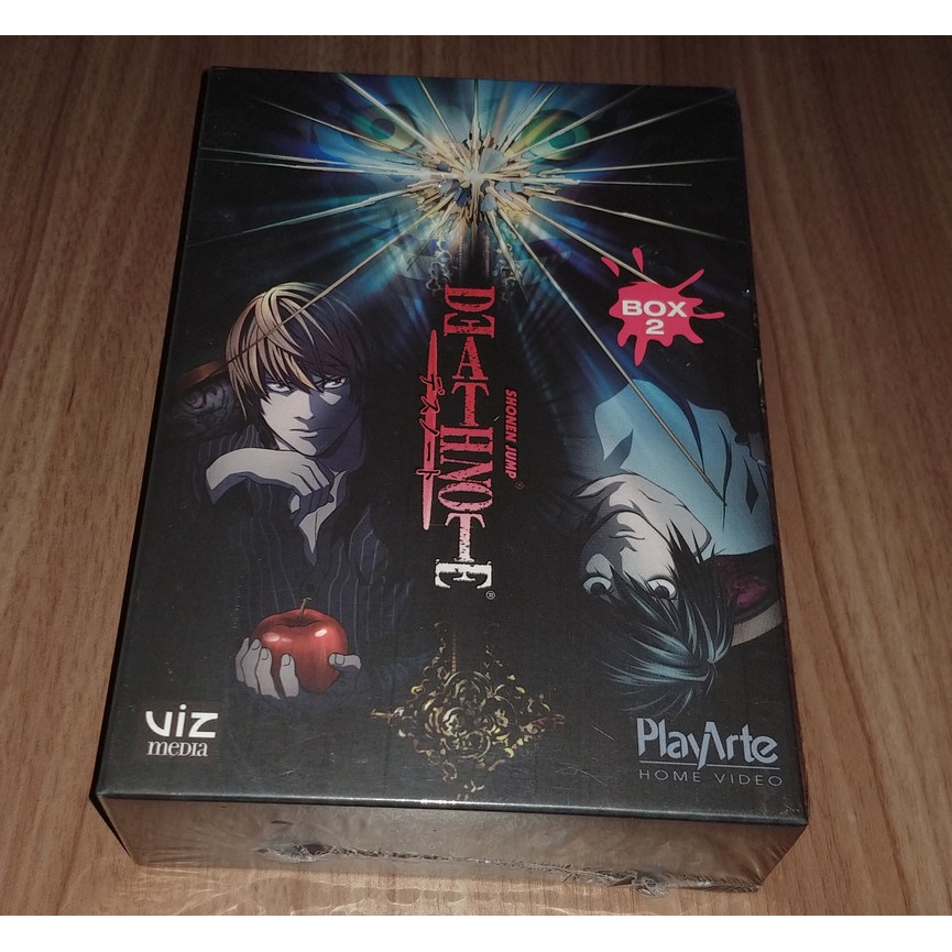 Box 2 / DVD Lacrado Death Note - Eps. 13 ao 27