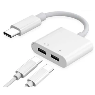 Adaptador Tipo C Para De Fone Ouvido de Tipo C Usb C Carregador Celular Tipo C