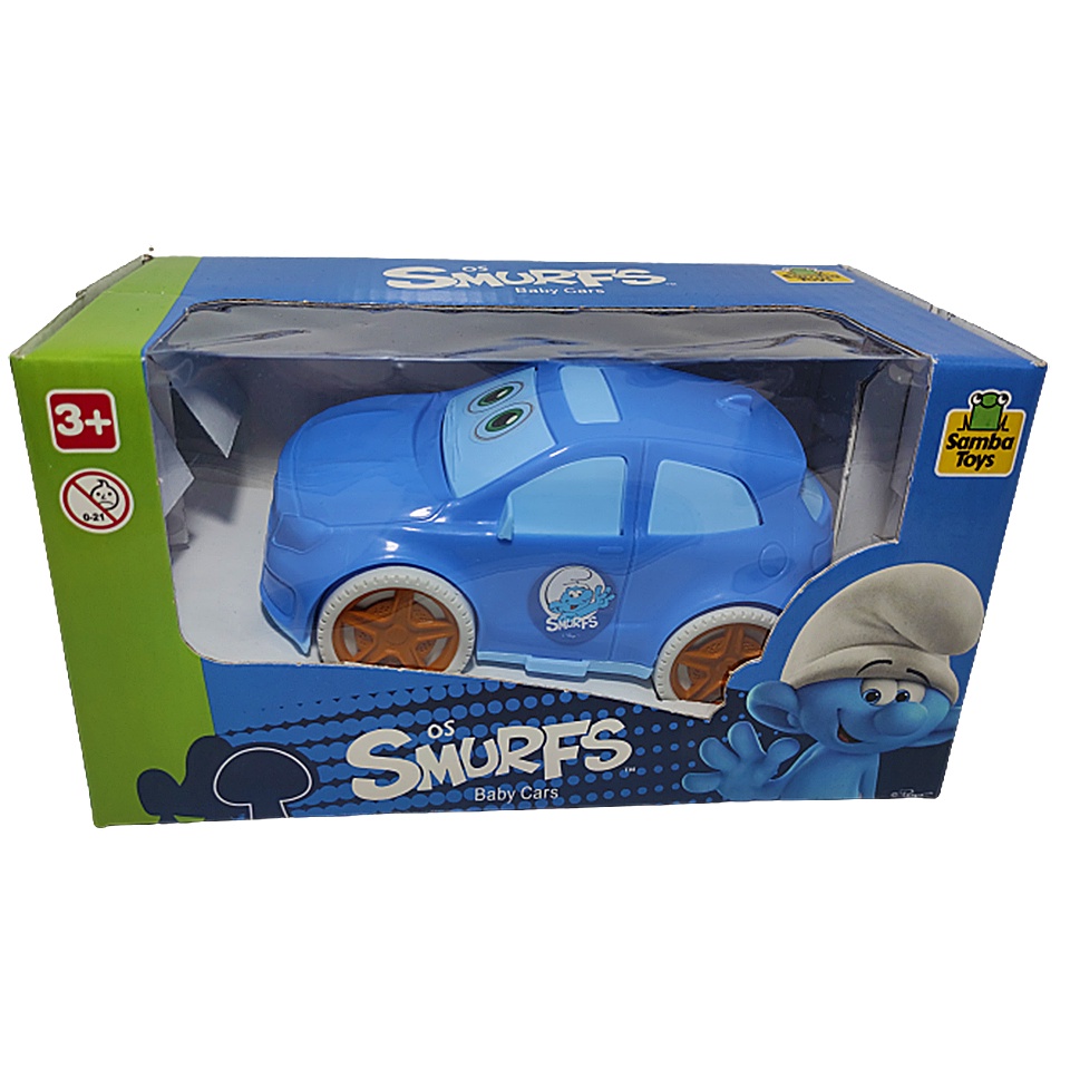 Os Smurfs - Carrinho a Fricção Com Figura do Smurf Motorista - Sunny em  Promoção na Americanas