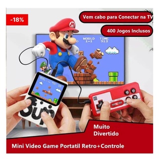 Joguinho Para Criança Portátil Com 400 Jogos Promoção Games Oferta