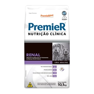 Ração Premier Nutrição Clínica Renal para Cães Adultos - 10,1Kg