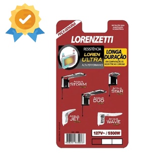 Resistência Original Acqua duo ultra storm star wave jet Lorenzetti Loren Ultra 127v/220v Linha resistencia para chuveiro banheiro