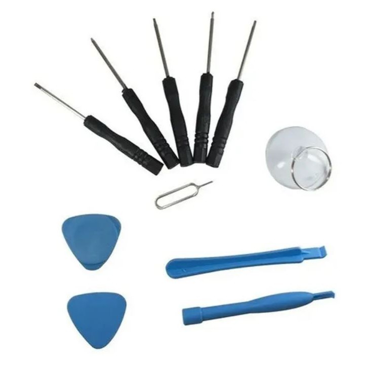 Kit Ferramentas 11 em 1 Precisão Celular Manutenção Reparo Smartphones e Tablets