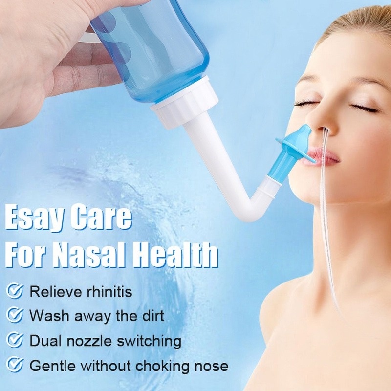 Aspirador Nasal 300/500ml Para Adultos/Bebês , Limpador Aasal Sinusite ...