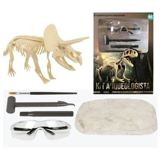 3d Dinossauro Dinossauro Kit de Escavação Fóssil Kit Educacional  Arqueologia Requintado Brinquedo Conjunto Jogo Interativo Jogo Conjunto De  Dinossauro Modelo esqueleto