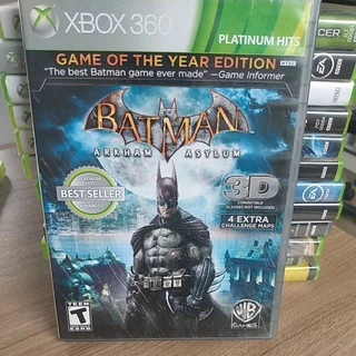 Batman Arkham Asylum xbox 360 midia fisica