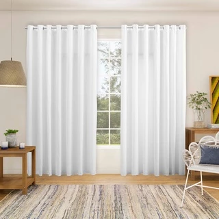 CORTINA ROMA 4,00 X 2,70 METROS para varão simples Cortina janela de Sala ou Quarto Decoração Casa
