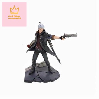 Original asmus brinquedos qb007 8 9 10 dante vergil nero v o misterioso um  q versão 4 Polegada figura de ação brinquedo modelo 10cm presente