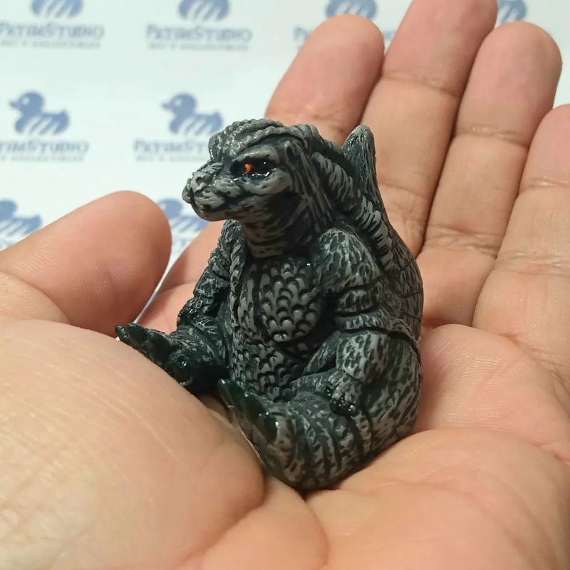 Miniatura Do Godzilla Earth 2023 8cm Articulado De Pvc