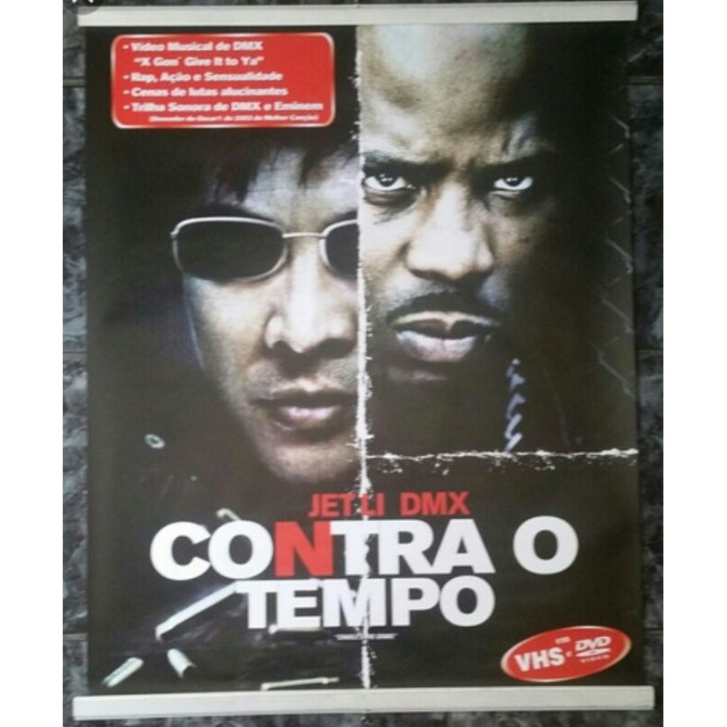 POSTER CARTAZ JET LI CONTRA O TEMPO Shopee Brasil