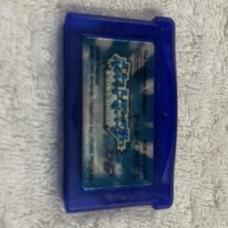 Pokemon Sapphire - GBA Game Boy Advance - 2002 -AGB-AXPJ-JPN-Original Japonês Salvando