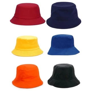 Chapéu Bucket Liso Sem Estampa Feminino / Masculino