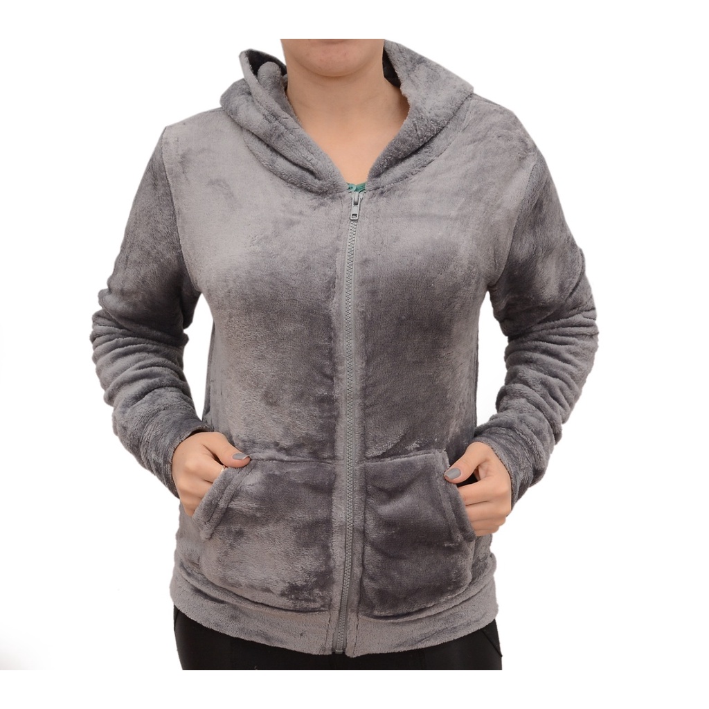 Casaco Blusa Peludinha Fofinha Para Inverno Casaco Para Frio