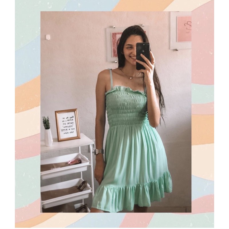 Verde agua best sale cor vestido