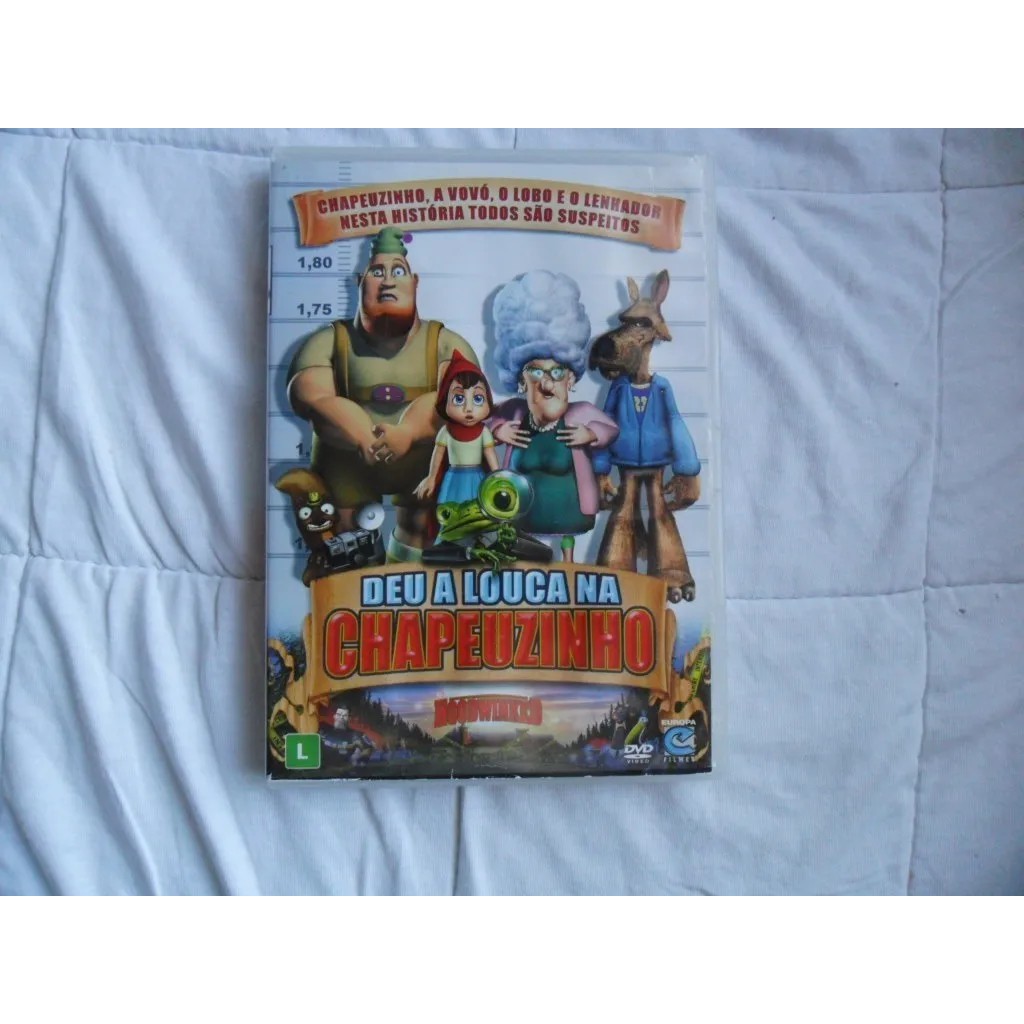 Dvd - Deu A Louca Na Chapeuzinho - Original