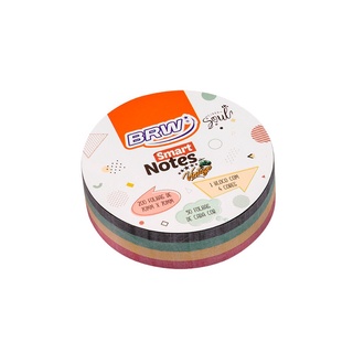 Smart Notes BRW Round Vintage 70x70mm c/ 200 Fls