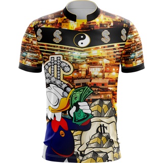 Camiseta Mandrake Pato Donald Tio Patinhas Favela Dry#