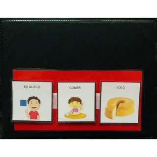 Pasta PECS Comunicação Alternativa com 280 Cards