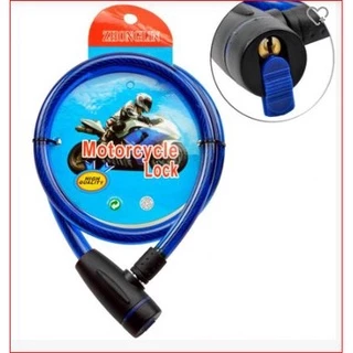 Cabo Antifurto Para Moto com 2 Chaves 15mmx1m