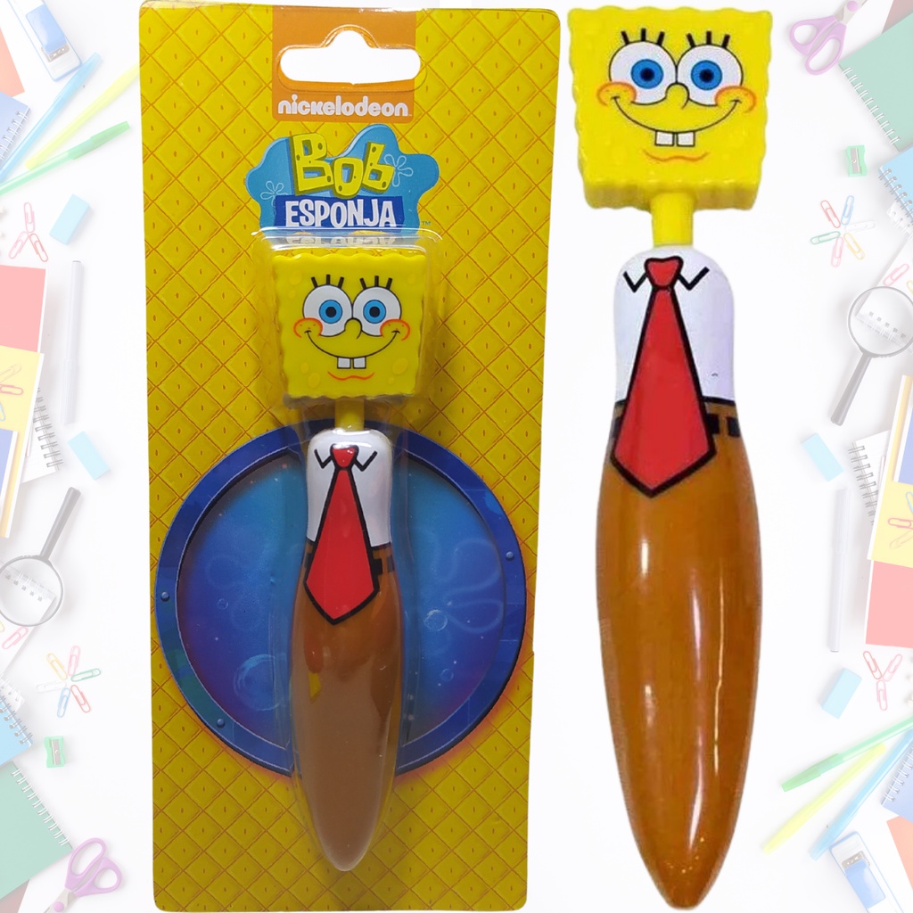 Caneta Bob esponja divertida | Shopee Brasil